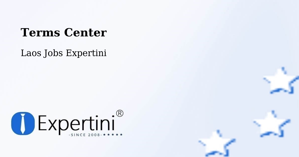 Terms of Service – Muang Vapi - Laos Jobs Expertini
